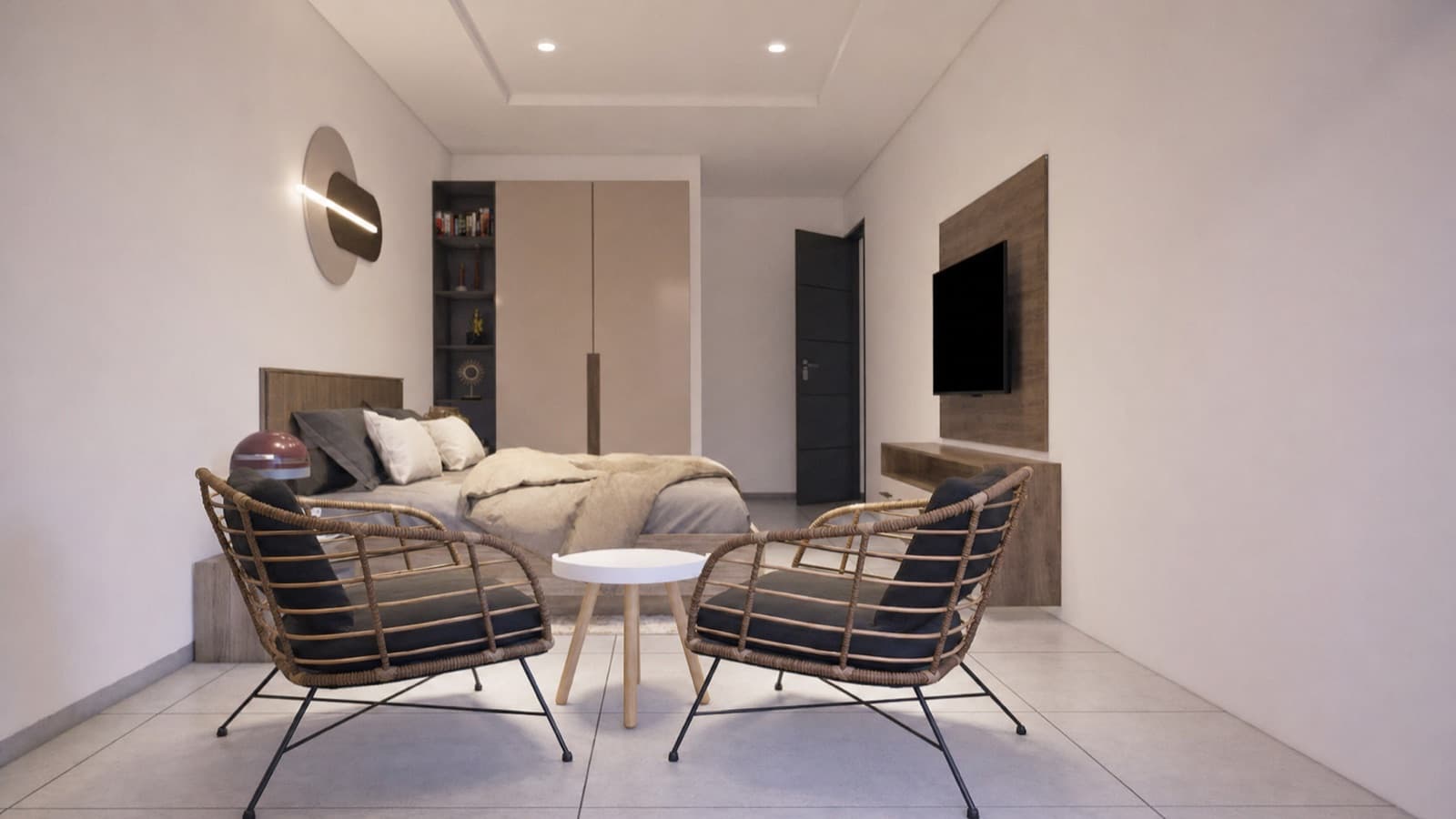 2 Bedroom interior view 2
