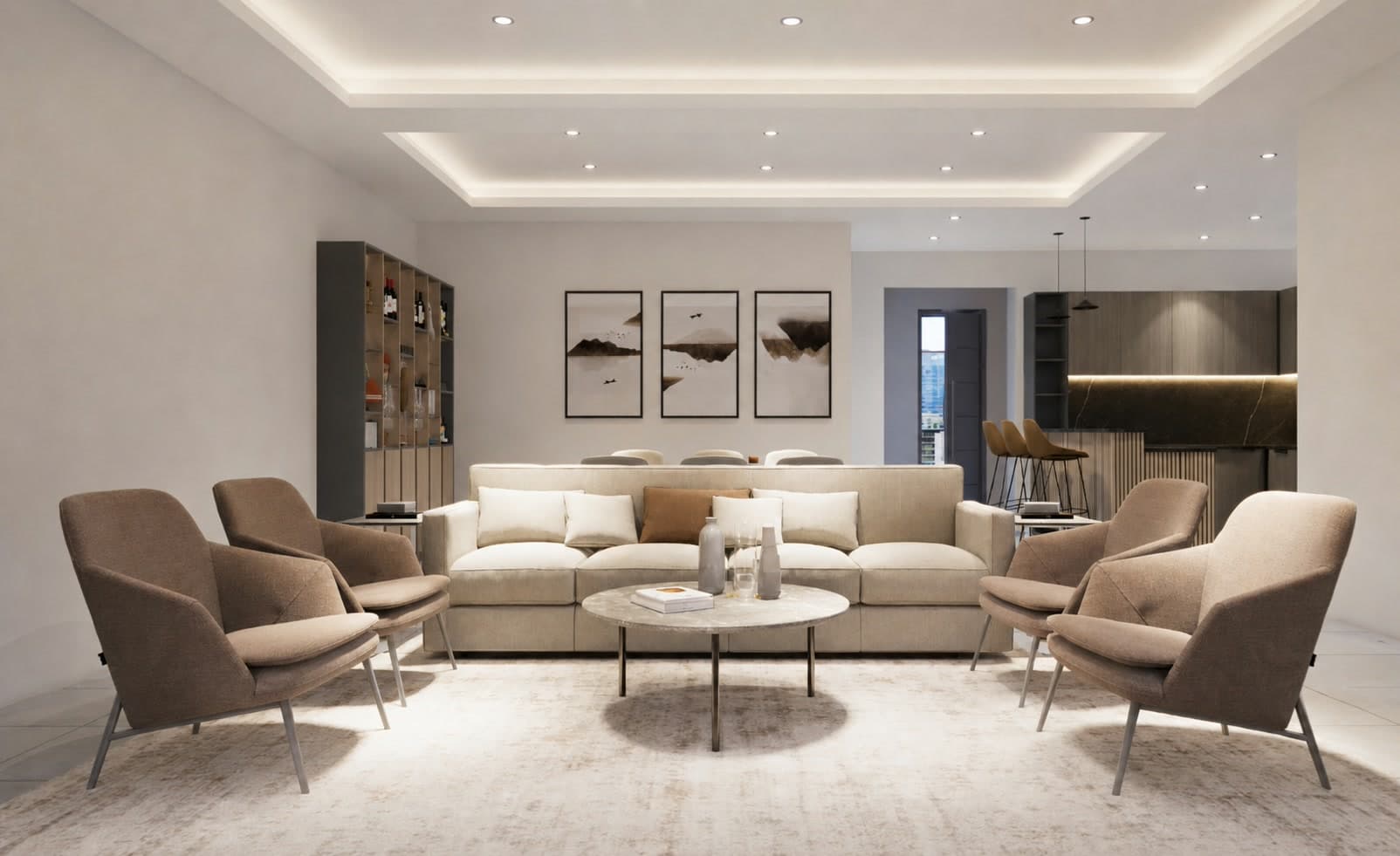 Penthouse interior view 3