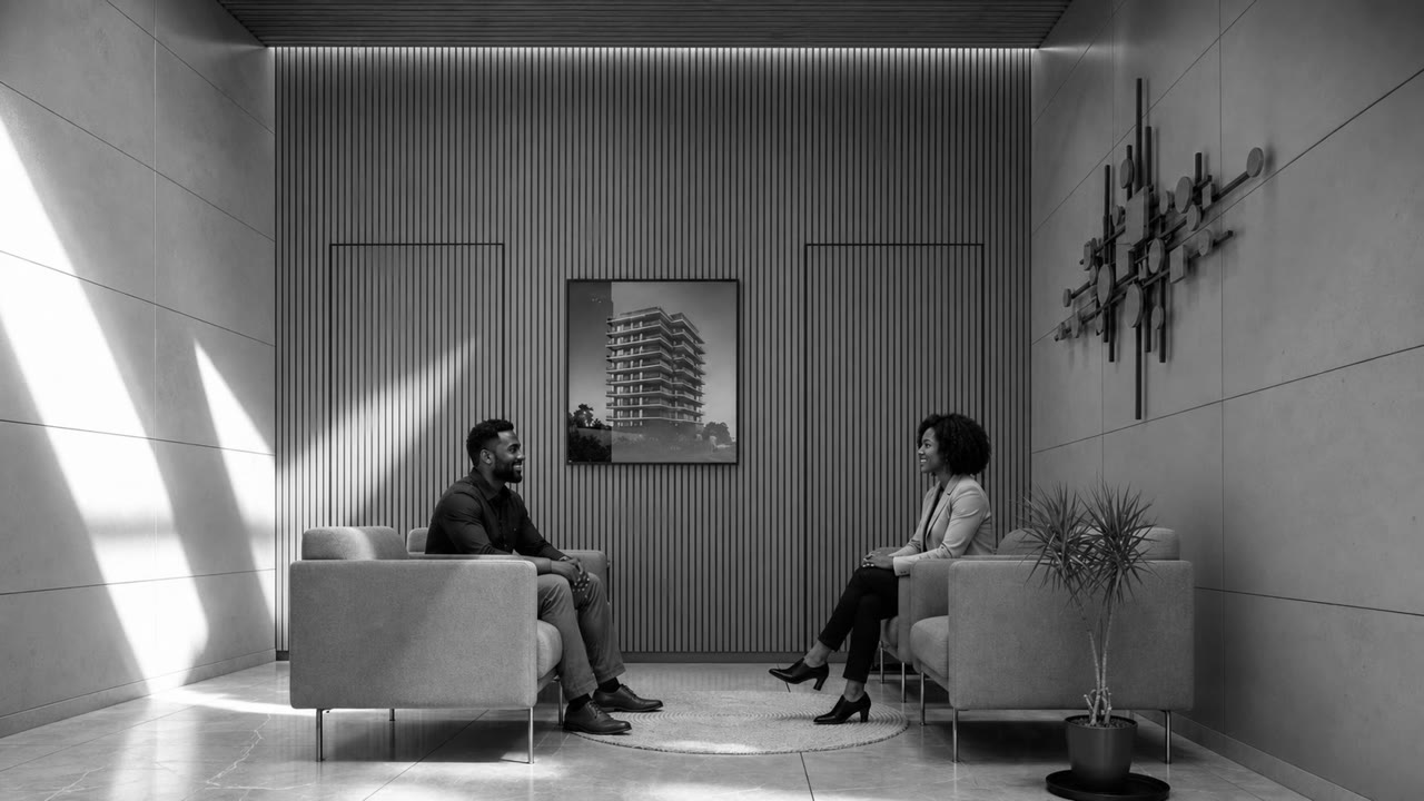Rendering of the Platinum Tower lobby