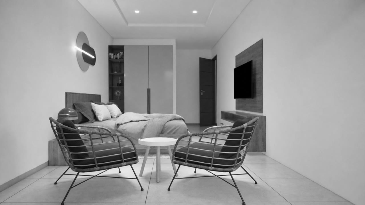 Rendering of a Platinum Tower bedroom