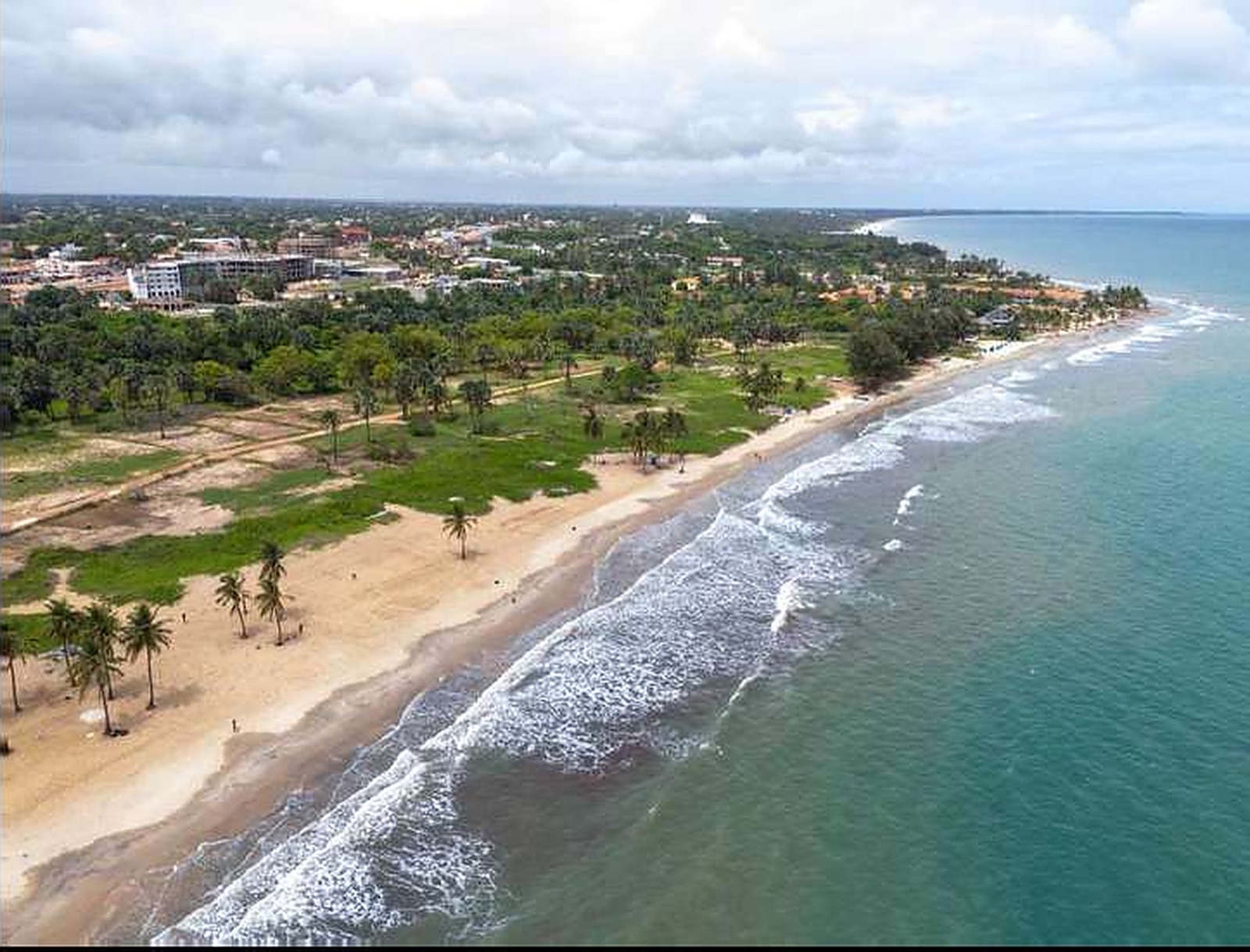 Bakau shoreline, Cape Point, The Gambia